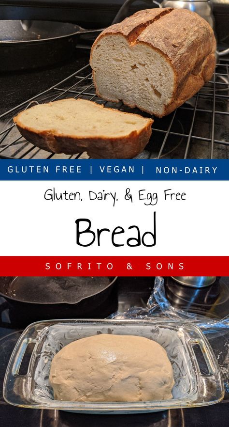 Allergy Friendly Bread, Wheat Free Bread, White Bread Recipe, Family Meal Planning, Allergy Friendly Recipes, Allergy Free Recipes, Cuban Recipes, Gluten Free Recipes Easy, Allergy Friendly