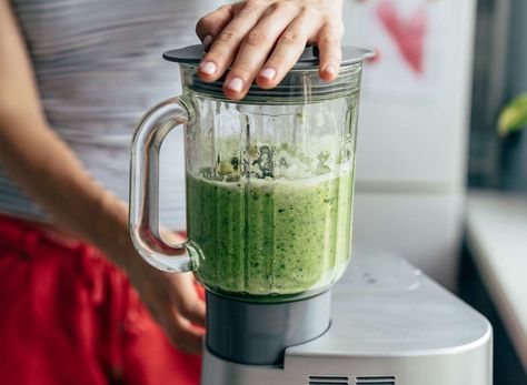 8 Ways to Make a Smoothie for a Flat Belly - Provided by Eat This, Not That! Body Reset Diet, Anti Aging Smoothie, Flat Belly Smoothie, Body Reset, High Protein Smoothies, Protein Smoothies, Best Shakes, Good Smoothies, Smoothie Ingredients