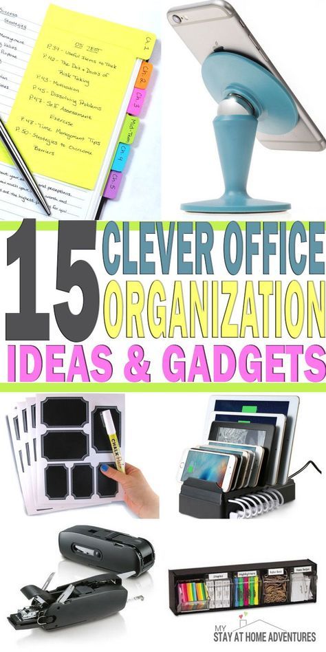 Clever Office Organization Ideas and Gadgets - Finding and coming up with ideas… Office Organization Ideas, Office Desk Organization, Business Desk, Office Organization At Work, Office Gadgets, Desk Organization Office, Craft Rooms, Décor Boho, Work Organization