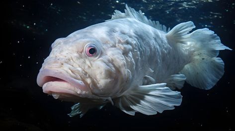 Blobfish closeup Blobfish In Water, Blobfish Underwater, Translucent Sea Creatures, Fluffy Shrimp Species, White Spotted Puffer Fish, White Spotted Jellyfish, Comparative Analysis, Ocean Depth, Deep Sea Creatures