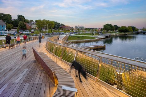 Riverside Park, Pedestrian Bridge, Bridge Design, Parking Design, Urban Planning, Urban Design, Walkway, Public Space, Malaga