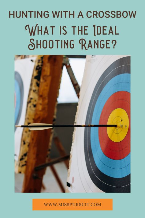 Hunting with A Crossbow: What Is the Ideal Shooting Range?:: If you are deer hunting with a crossbow, now you know your ideal shooting range. Archery For Beginners, Archery Poses, Archery Tips, Cross Bow, Archery Girl, Crossbow Arrows, Crossbow Hunting, Kinetic Energy, Crossbow