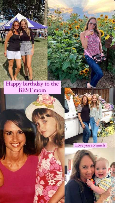 Happy Birthday Mom Post Instagram Story, Happy Birthday Mom Collage, Short Birthday Caption For Mom, Mom Birthday Instagram Story, Mom Birthday Post Instagram, Happy Birthday Mom Aesthetic, Mummy Birthday Story Ideas, Happy Birthday Mummy Instagram Story, Happy Birthday Mumma Insta Story