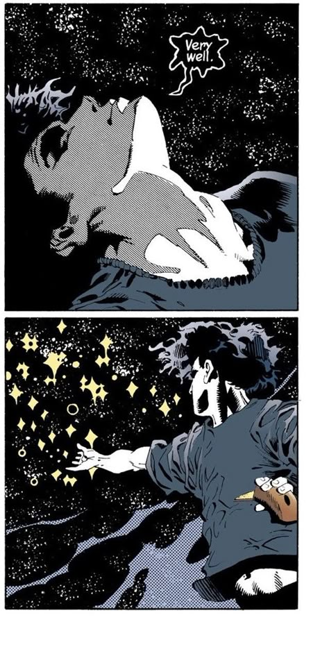 Morpheus Sandman, Sandman Comic, Sandman Neil Gaiman, Arte Inspo, Detective Comics, Neil Gaiman, Comic Panels, Pretty Art, Graphic Novel