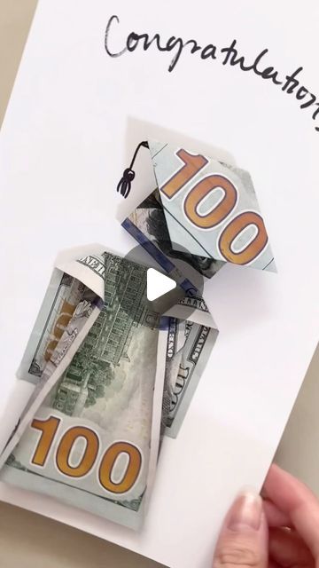 Valentina Balance on Instagram: "(Update) the best graduation gift! #graduationgift" Creative Graduation Gifts, Graduation Board, Graduation Boards, Graduation Money Gifts, Best Graduation Gifts, Dollar Origami, Graduation Money, Money Gifts, Graduation Leis