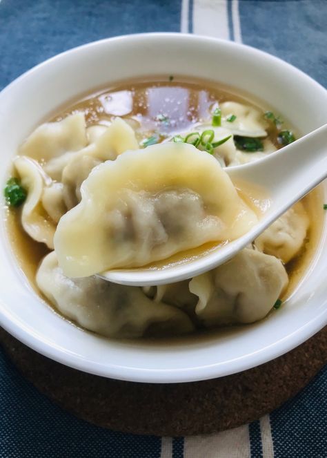 Pork Dumpling Soup – Rice Bucket Recipes Dumplings And Rice, Dumplings Made From Bisquick, Soup Dumpling Recipe, Asian Pork Soup, Pork Dumpling Soup, Soup Dumplings Recipe Easy, Dumpling Soup Asian, Asian Dumpling Soup, Chinese Dumpling Soup