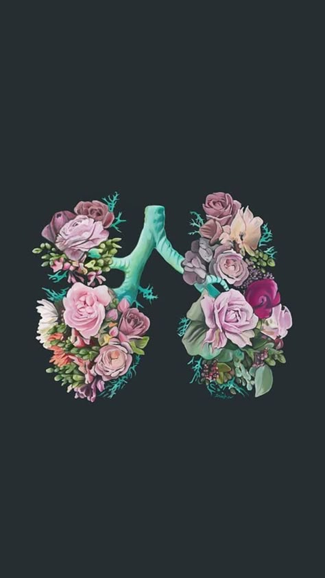 Lungs Art, Free Wallpaper Backgrounds, Medical Wallpaper, Cartoon Girl Drawing, Butterfly Drawing, Celestial Art, Medical Art, Wallpapers Iphone, Jolie Photo