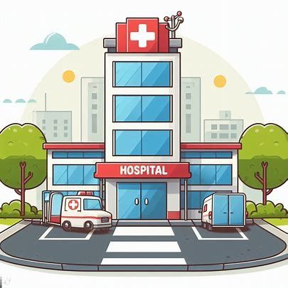 single hospital cartoon clipart images - Pencipta Imej daripada Microsoft Designer Hospital Clip Art, Hospital Cartoon Images, Picture Of Hospital, Hospital Animation, Hospital Painting, Isaiah 60 22 Wallpaper, Hospital Clipart, Hospital Images, Hospital Cartoon