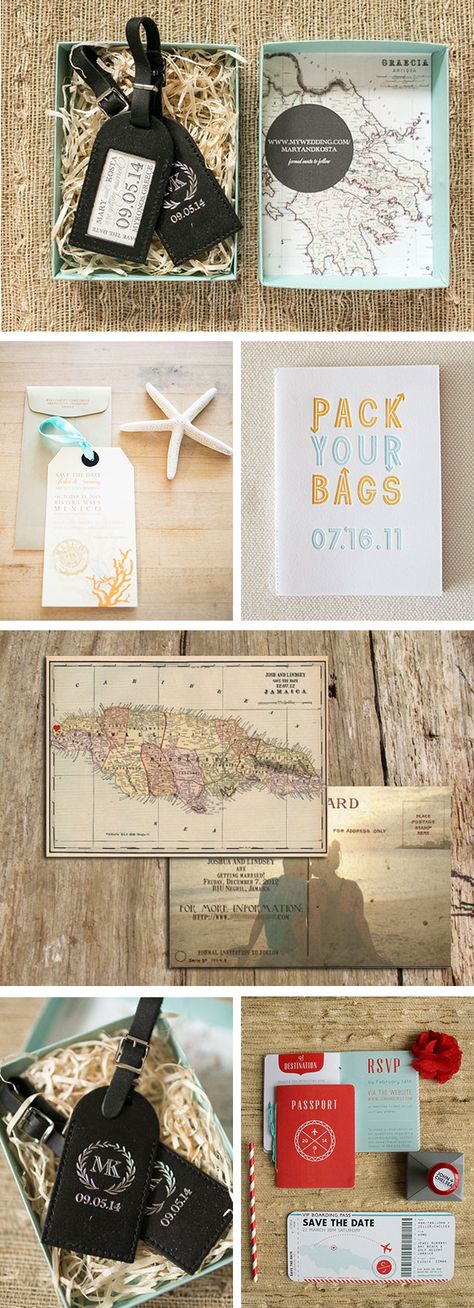 destination wedding save the dates Cruise Wedding, Destination Wedding Inspiration, Wedding Abroad, Destination Wedding Invitations, Beach Theme Wedding, Wedding Destination, Save The Date Invitations, Save The Dates, Travel Themes