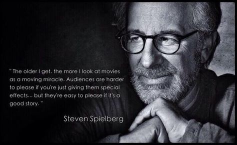 Steven Spielberg - Film Director Quotes Director Quotes, Filmmaker Quotes, Filmmaking Quotes, Movie Producer, Film Tips, Movie Directors, Romantic Fantasy, Digital Film, Film Studies