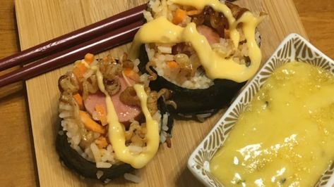 Hibachi Mustard Sauce, Egg Yolk Sauce Hibachi, Egg Yolk Sauce, Yellow Sauce Japanese Recipe, Japanese Egg Yolk Sauce Recipe, Japanese Steakhouse Egg Yolk Sauce, Salted Egg Yolk Sauce, Tempura Dipping Sauce, Egg Yolk Recipes