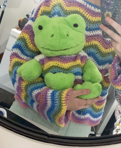 Crochet Build A Bear Frog, Buildabear Crochet Clothes, Build A Bear Matching Outfits, Build A Bear Frog Outfits Crochet, Crochet Stuffed Animal Clothes Free Pattern, Crochet Build A Bear Sweater, Build A Bear Outfits Crochet, Build A Bear Frog Crochet Clothes, Crochet Stuffed Animal Clothes