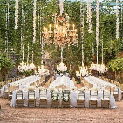 WOW Beautiful Outdoor Wedding, Wedding Venue Decorations, Have Inspiration, Outdoor Wedding Reception, Whimsical Wedding, Deco Floral, Outdoor Wedding Venues, Popular Wedding, Fairytale Wedding