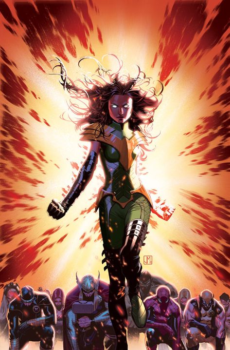 what_if__avx__3_by_zurdom Hope Summers, Phoenix Marvel, Marvel Jean Grey, Comics Anime, Arte Dc Comics, Marvel Vs Dc, Uncanny X-men, Marvel Comics Art, Marvel Girls