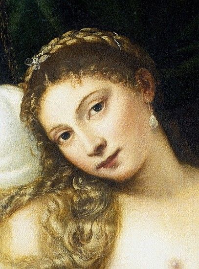 Titian - Venus of Urbino (1538). This is a picture of the goddess Venus laying on a couch in a renaissance palace. Her face is the focus point of this art because it shows that she is content. I like this art because it is so simple and elegant, yet it teaches you a little bit about the history of the Renaissance. Venus Of Urbino, Istoria Artei, Francisco Goya, Uffizi Gallery, Albrecht Durer, Italian Painters, A4 Poster, Italian Art, Classical Art