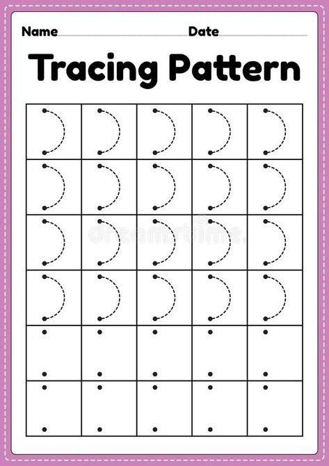 Tracing Practice Preschool, To Improve Handwriting, Lines Worksheet, Tracing Letters Preschool, Preschool Poems, Pencil Skills, Preschool Charts, Line Tracing Worksheets, Worksheet For Kindergarten