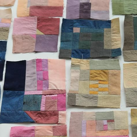 Arounna Khounnoraj on Instagram: "Please join me for a virtual hand quilting series with @tatterbluelibrary - the series includes 6 different instructors, you can join the whole series or buy individual classes.   In my workshop, you will explore color and composition.  Improv patchwork is a method of sewing fabric remnants together that are based on the size and shapes of the fabric that you have on hand rather than based on a pattern. I will demonstrate a few of my favourite construction methods, which will help guide you in designing a color story and creating your own improv patchworks.  I hope you can join us, I’ll link the details in my stories and you can also check out @tatterbluelibrary website 😄💙" Contemporary Patchwork Quilts, Patchwork Fabric Design, Quilt Shapes, Improv Patchwork, Contemporary Patchwork, Abstract Quilts, Abstract Patchwork, Improv Quilting, Abstract Quilt