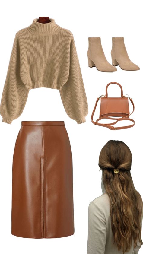 Straight Skirt Outfits, Stile Blair Waldorf, Adrette Outfits, Thanksgiving Outfit Ideas, Cute Thanksgiving Outfits, Thanksgiving Outfit Women, Fest Outfits, Modesty Outfits, Black Kitten Heels