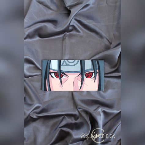 Sharingan Eyes Painting of Itachi on canvas Itachi Eyes Painting, Itachi Eyes Drawing, Itachi Canvas Painting, Itachi Painting, Itachi Eyes, Sharingan Eyes, Eyes Painting, Anime Painting, Canvas Art Quotes