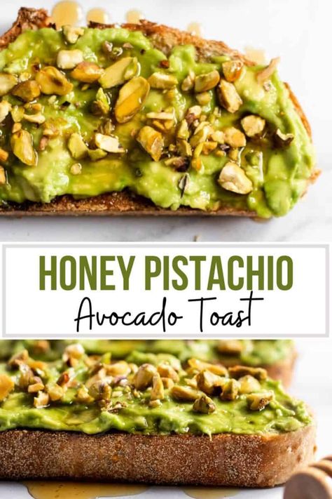 Toast With Honey, Easy Avocado Toast, Fancy Toast, Toast Recipe Breakfast, Simple Avocado Toast, Avocado Recipes Healthy, Avocado Recipes Breakfast, Honey Drizzle, Avocado Brownies