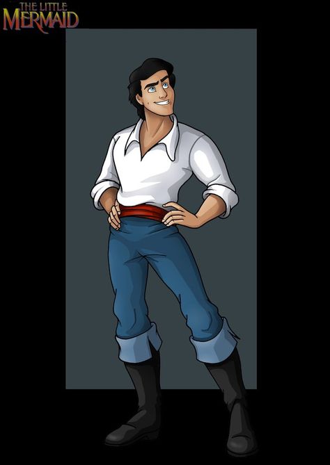 prince eric by nightwing1975.deviantart.com Principe Eric, Mermaid Disney, Prince Eric, Disney Songs, Disney Princes, Princesa Disney, Disney Dolls, Ghost Rider, Disney Films