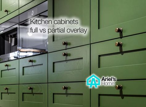 Inlay Vs Overlay Kitchen Cabinets, Full Overlay Vs Partial Overlay Cabinets, Partial Overlay Shaker Cabinets, Full Overlay Kitchen Cabinets, Full Overlay Shaker Cabinets, Shiloh Cabinets, Diy Kitchen Cabinet Doors, Overlay Cabinets, Partial Overlay Cabinets