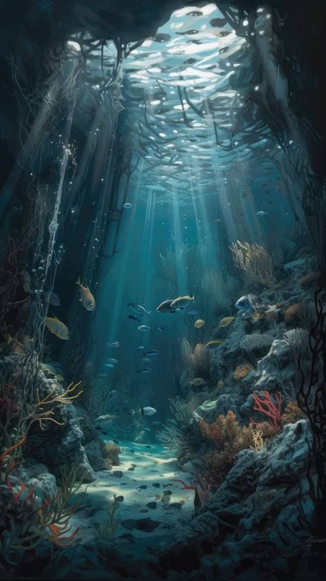 Sea Floor, Rays Of Light, Photorealism, Art Oil, Realism, Saatchi Art, Original Art, Oil Painting, Essence