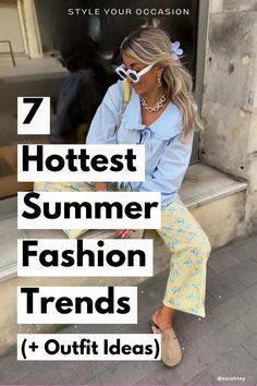 Summer Fashion 2025 Trends, Summer Outfits 2025 Women, Summer Outfits Trendy 2024, Upcoming Fashion Trends 2024, Summer 2024 Trends Outfit, Summer Outfits 2024 Trends, Summer 2025 Trends Fashion, Summer 2024 Outfit Ideas, Trendy Mom Outfits Summer 2024