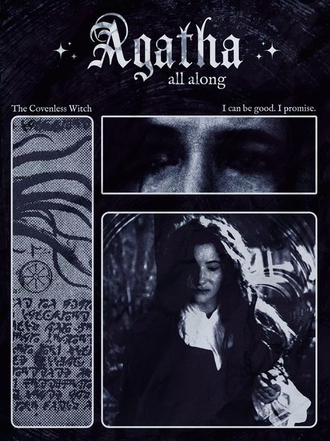 Agatha Aesthetic Marvel, Agathario Aesthetic, Agatha All Along Poster, Agathario Wallpaper, Agatha All Along Wallpaper, Agatha Harkness Aesthetic, Agatha Aesthetic, Agatha All Along, Rhaenyra And Alicent