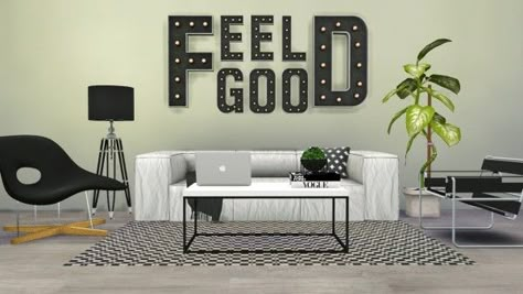 Welcome: Marquee letters A-Z • Sims 4 Downloads Wall Letters Decor, Letters Decor, Letters Wall Decor, Wall Decor Letters, Play Sims 4, Sims 4 Clutter, Sims 4 Bedroom, Letter Wall Decor, Letter Decor