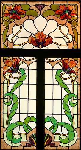 Stained glass by Róth Miksa | Flickr - Photo Sharing! English Stained Glass Windows, Diy Stained Glass Painting, Art Nouveau Glass Window, Art Nouveau Window Design, Art Nouveau Stained Glass Window, Art Nouveau Stained Glass Patterns, Stained Glass Window Painting, Stained Glass Medieval, Art Nouveau Window