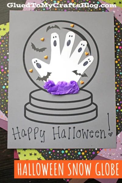 Kindergarten Halloween Crafts, Halloween Lesson Plans, Easy Halloween Craft, Mickey Mouse Crafts, Halloween Art Projects, Halloween Crafts Preschool, Ghost Crafts, Halloween Kindergarten, Marker Crafts