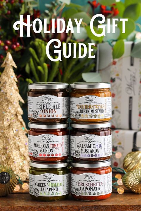 Our Top Picks For the Best Foodie Gifts To Send This Holiday Season. From Cheese and Charcuterie Pairing Spreads and Jams to Global Cooking Sauces and Condiments. Charcuterie Gift Set, Unique Food Gifts, Antipasto Appetizer, Gourmet Condiments, Crockpot Meatballs, Savory Jam, Unique Sauces, Lamb Ragu, Baked Goat Cheese