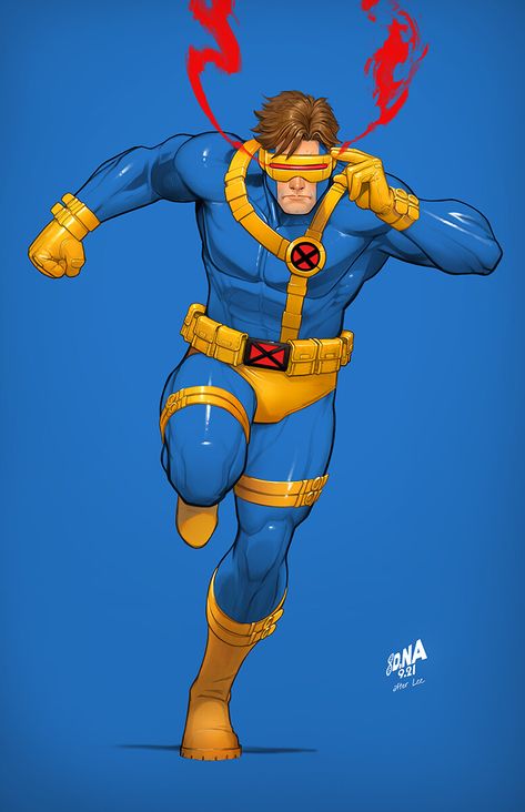 X-Men #4 | Cyclops, David Nakayama on ArtStation at https://www.artstation.com/artwork/o2AEDw David Nakayama, Cyclops X Men, The Headless Horseman, Cyclops Marvel, Marvel Xmen, Headless Horseman, Comic Manga, Marvel Comic Character, Uncanny X-men