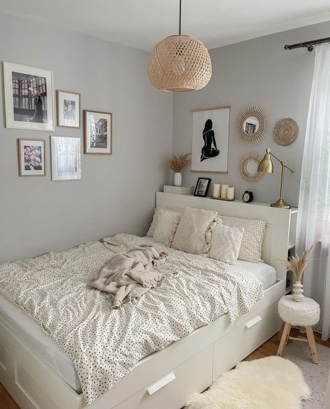 Decor Ideas Bedroom, Home Decor Ideas Living Room, Home Decoration Ideas, Redecorate Bedroom, Cozy Room Decor, Ideas Living Room, Teen Bedroom Decor, Room Design Bedroom, Room Makeover Bedroom