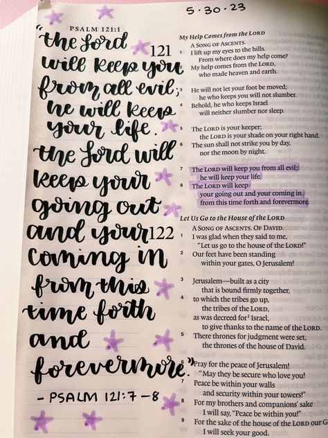 Psalm 121, Bible Journaling Ideas Drawings, Old Testament, Heaven On Earth, True Love, Bible Journaling, Bible Study, Psalms, Bible