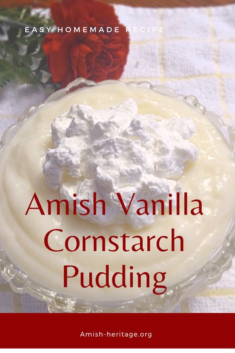 Homemade cornstarch pudding is so creamy and delicious. Eat it on its on or serve with cake or pie. And you can use this homemade pudding in recipes, as a substitute for instant pudding. Creamy homemade vanilla pudding from scratch, Amish pudding recipe, Cornstarch pudding, Vanilla cornstarch pudding, Cornstarch pudding recipe easy, Pudding with cornstarch, Amish recipes Amish Pudding, Homemade Cornstarch, Vanilla Pudding From Scratch, Vanilla Pie Filling, Cornstarch Pudding, Pudding Recipes Homemade, Pudding From Scratch, Pudding Pie Recipes, Pudding Vanilla