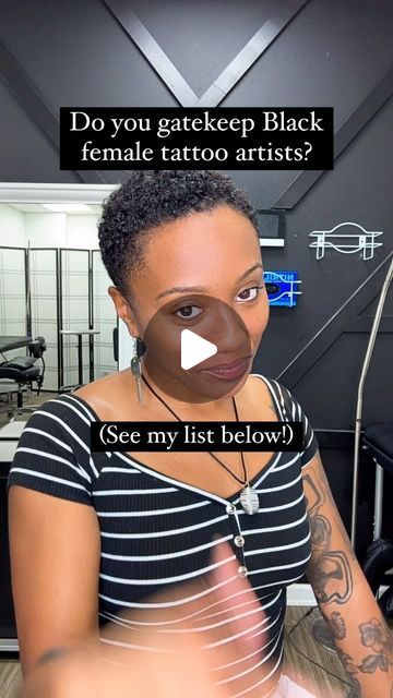 Kya Angelou Tattoos on Instagram: "Here are the GWORLS! ✊🏾✊🏾✊🏾💅🏾 I know it’s hard finding a lady artist who is black, so here are a handful of my fellow ink sisters! Check them out & give them a follow! ❤️🖤💚 (Will post the Black Male tattoo artists soon! Ladies first. 😘) If I missed anybody I’m so sorry, but feel free to tag yourself or someone who is a Black Woman & tattoos! @snaxink @kandacelayne @tattoosbyfuu @digitalcarty @taztheartist.tattoos @naiwiththeneedle @kaydiamondtattoos @inkbyplush @kiyasportfolio_ @ethereal.inkk @inkbywayofday @klr.ink @ceejtheartist @elleafrikan.ink @kiloinc_ @thetattoogypsy @tweezy_tbk @paperairplanejane @billionaireinkk @ladyltatts @creationofadri @skaijrose @tattedbysyd @dorismadman @chellathecreator @blvqwulph #blackfemale Black Woman Tattoos, Woman Tattoos, Tag Yourself, Female Tattoo Artists, So Sorry, I Know It, A Lady, Black Tattoos, I Missed