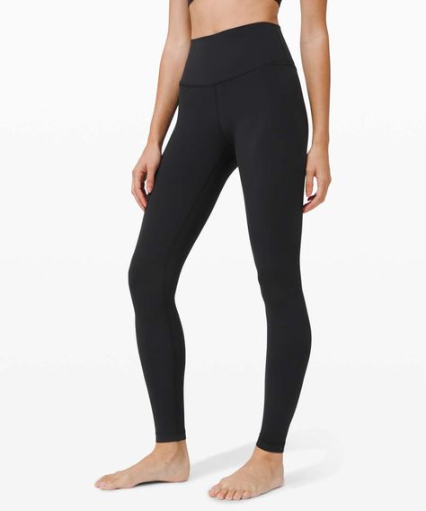 Lululemon Align Pant 28" - Black - lulu fanatics Lululemon Align Leggings, Lululemon Align Pant, Low Impact Workout, Lululemon Align, High Rise Pants, Lululemon Leggings, Bottom Clothes, Tight Leggings, Women's Leggings