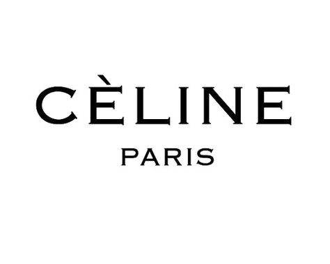 Celine Logo Wallpaper, Carrie Quotes, Celine Paris Logo, Fashion Brand Logos, Celine Brand, Celine Logo, Chanel Poster, Luxury Brand Logo, Designer Logos