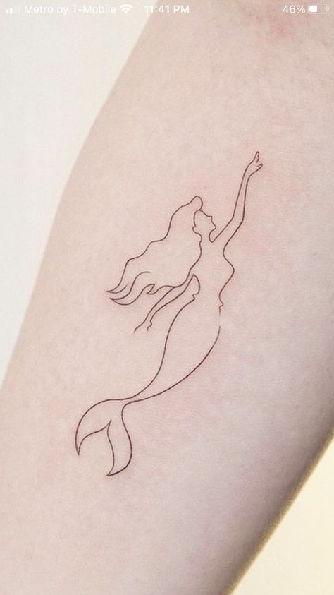 Outline Mermaid Tattoo, Mermaid Tattoo Minimal, One Line Mermaid, Mermaid Simple Tattoo, Mermaid Rib Tattoo, Mermaid Tattoo Outline, Mermaid Fine Line, Mermaid Line Tattoo, Mermaid Fine Line Tattoo