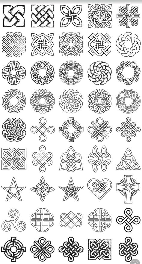 Celtic Geometric Pattern, Celtic Stencil Patterns, Engraving Patterns Templates, Celtic Designs Pattern, Celtic Patterns Templates, Celtic Motifs, Celtic Corners, Celtic Knot Tutorial, Celtic Embroidery