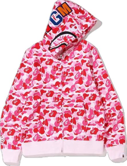 New Bape ABC Camo Shark Full Zip Hoodie Ghostface On The Phone, Pink Bape Hoodie, Bape Zip Up Hoodie, Background Candy, Bape Shark Hoodie, Bape Clothing, Bape Shark, Things I Want For Christmas, Bape Hoodie