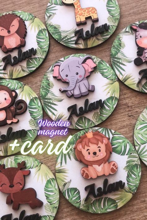 Elephant Party Favors, Baby Shower Favors For Guests, Boys Birthday Party Favors, Deer Party, Elephant Birthday Party, Elephant Baby Shower Favors, Baby Shower Favours For Guests, Girl Birthday Party Favors, Animal Lion