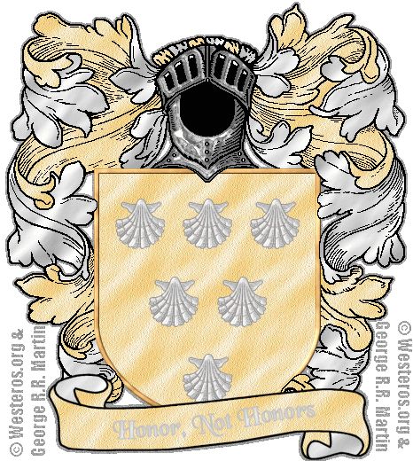 Six white seashells on sand House Westerling Aesthetic, House Westerling, Got Lannister, Game Of Thrones Sigils, White Seashells, Warhammer Fantasy Roleplay, House Lannister, George Rr Martin, Dark Wings