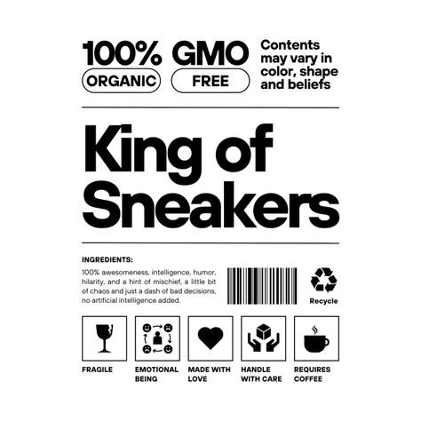 Check out this awesome 'King+of+Sneakers' design on @TeePublic! Ceo Design, Engineer Shirt, Funny Tshirt Design, Family Funny, Family Humor, Marketing Manager, Electrical Engineering, Tshirt Design, Case Stickers