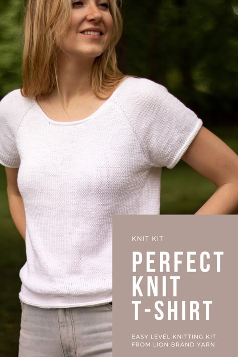 Lacy Knit Sweater Patterns, Short Sweaters For Women, Free Knit Tee Pattern, Free Knitting Patterns For Women Sweater Cotton, Tshirt Yarn Knitting Patterns, Easy Knit Shirt Pattern Free, Lightweight Sweater Knitting Patterns, Knitted T Shirts For Women, Easy Summer Knitting Patterns Free