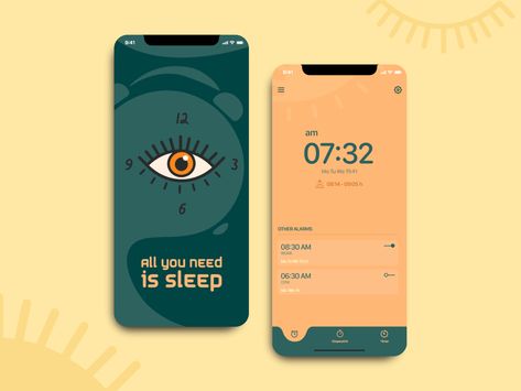 Fashion App Ui Design, App Ui Design Inspiration, Mobile Ui Design Inspiration, Creative App Design, Health App Design, Black Color Hairstyles, Alarm App, Ux Design Mobile, Ui Design Mobile