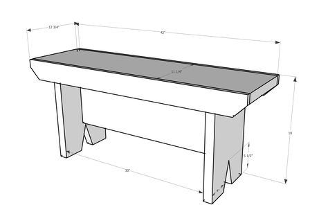 How to Build a DIY Garden Bench - This Old House Farmhouse Bench Plans, Diy Garden Bench, Shaker Bench, Diy Wood Bench, Old Benches, Garden Bench Diy, Exterior Wood Stain, Natural Play, Woodworking Jobs