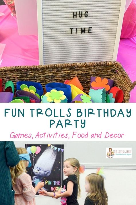 Trolls Themed Party Games, Trolls Birthday Games, Trolls Birthday Activities, Trolls Birthday Party Activities, Trolls Activities For Kids, Trolls Party Activities, Trolls Theme Party, Trolls Party Games, Trolls Birthday Party Games